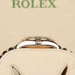 2025 ROLEX LADY-DATEJUST YELLOW GOLD MOTHER OF PEARL DIAL DIAMOND MARKERS 28MM 279178