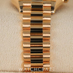 2025 ROLEX LADY-DATEJUST YELLOW GOLD MOTHER OF PEARL DIAL DIAMOND MARKERS 28MM 279178