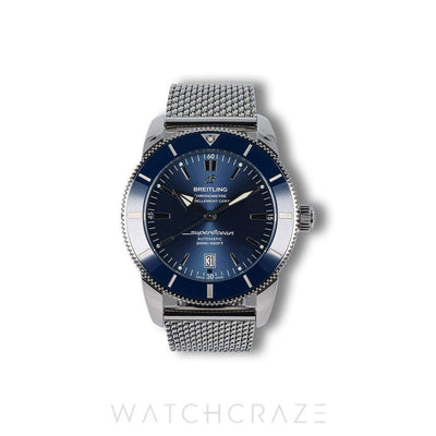 2019 BREITLING SUPEROCEAN HERITAGE II BLUE DIAL 46MM AB202016.C961.152A