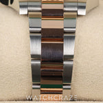 2021 ROLEX GMT-MASTER II TWO TONE ROSE GOLD AND STEEL 'ROOTBEER' 40MM 126711CHNR