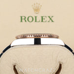 2021 ROLEX GMT-MASTER II TWO TONE ROSE GOLD AND STEEL 'ROOTBEER' 40MM 126711CHNR