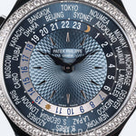 2021 PATEK PHILIPPE WORLD TIME COMPLICATIONS BLUE DIAL 36MM 7130G-016