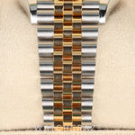 2023 ROLEX DATEJUST TWO TONE YELLOW GOLD AND STEEL MOTIF DIAL 36MM 126233