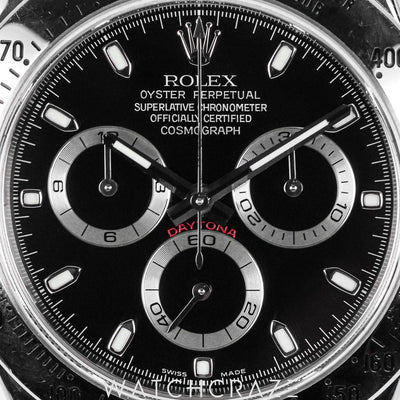 ROLEX COSMOGRAPH DAYTONA BLACK DIAL 40MM 116520 (SERVICED 2012 & 2023)