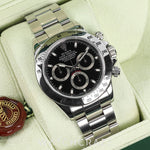 ROLEX COSMOGRAPH DAYTONA BLACK DIAL 40MM 116520 (SERVICED 2012 & 2023)