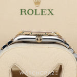 2024 ROLEX DATEJUST TWO TONE YELLOW GOLD AND STEEL SILVER DIAL 41MM 126333