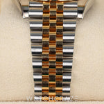 2024 ROLEX DATEJUST TWO TONE YELLOW GOLD AND STEEL SILVER DIAL 41MM 126333