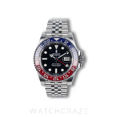 2021 ROLEX GMT MASTER II PEPSI 40MM 126710BLRO