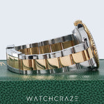 ROLEX SUBMARINER TWO TONE YELLOW GOLD AND STEEL BLUE DIAL 40MM 16613