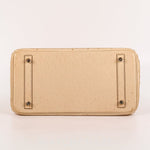 2015 HERMES BIRKIN 30 PATCHEMIN GOLD HARDWARE