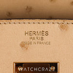 2015 HERMES BIRKIN 30 PATCHEMIN GOLD HARDWARE