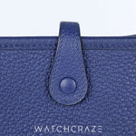 2015 HERMES EVERLYNE 16 SAPPHIRE/NOIR SAPPHIRE