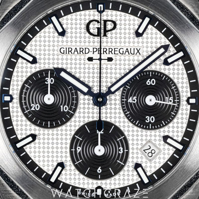 2025 GIRARD PERREGAUX LAUREATO CHRONOGRAPH WHITE DIAL 42MM 81020-11-1131-11A