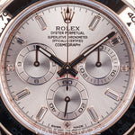 ROLEX COSMOGRAPH DAYTONA ROSE GOLD SUNDUST DIAL 40MM 116505