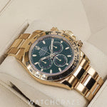 2020 ROLEX DAYTONA YELLOW GOLD GREEN DIAL 'JOHN MAYER' 40MM 116508
