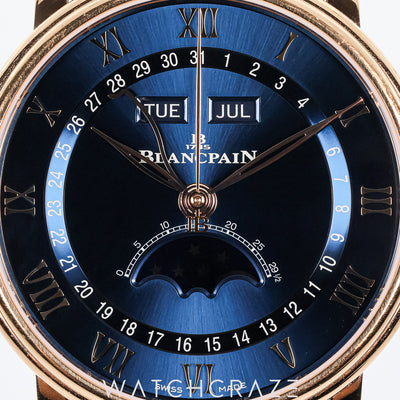 BLANCPAIN VILLERET QUANTIEME COMPLET MOONPHASE 40MM 6654-3640-55B