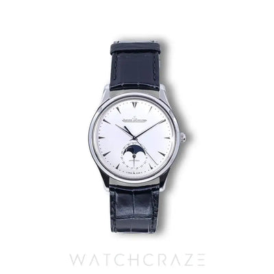 2016 JAEGER LE-COULTRE ULTRA THIN MOON SILVER DIAL 39MM Q1368420