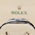 2024 ROLEX DATEJUST SMOOTH BEZEL OYSTER BRACELET BLUE DIAL 41MM 126300