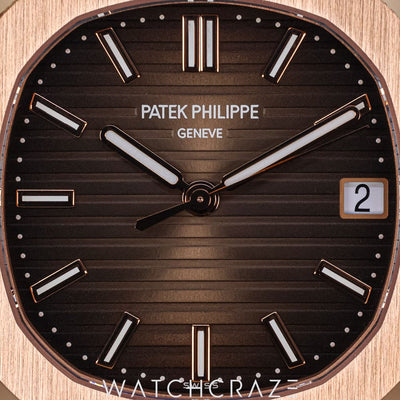 2020 PATEK PHILIPPE NAUTILUS ROSE GOLD 40MM 5711/1R-001
