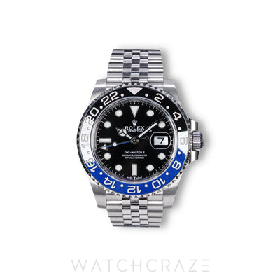 2022 ROLEX GMT MASTER II 40MM BATGIRL 126710BLNR