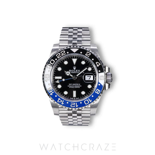 2022 ROLEX GMT MASTER II 40MM BATGIRL 126710BLNR