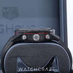 2021 TAG HEUER CARRERA SKELETON CARBON RUBBER 45MM CBG2A91.FT6173
