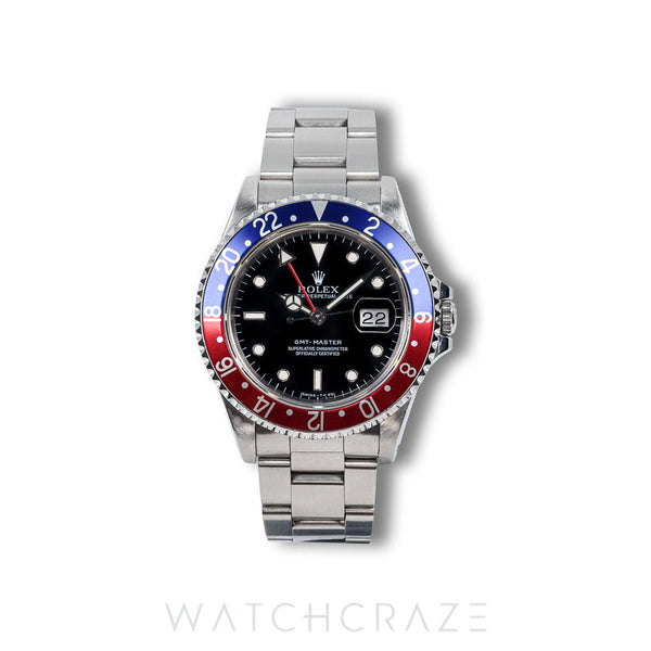 ROLEX GMT MASTER PEPSI 40MM  16700