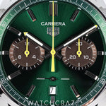 2025 TAG HEUER CARRERA GREEN DIAL 42MM CBN201K.FC6569