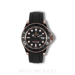 2024 ROLEX YACHTMASTER ROSE GOLD OYSTERFLEX 40MM 126655