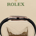 2024 ROLEX YACHTMASTER ROSE GOLD OYSTERFLEX 40MM 126655