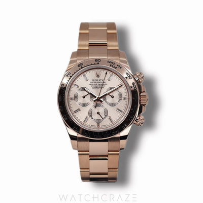 2022 ROLEX DAYTONA COSMOGRAPH SUNDUST DIAL 40MM 116505