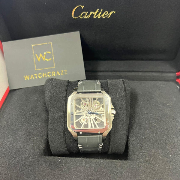 CARTIER SANTOS DE CARTIER SKELETON 40MM 2022
