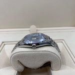 2022 ROLEX DAY-DATE PLATINUM ICE BLUE 40MM 228206 - WatchCraze.com.au