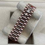 2022 ROLEX DAY-DATE 40 ROSE GOLD OLIVE GREEN DIAL 228235
