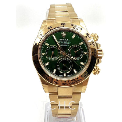 2021 ROLEX DAYTONA GREEN DIAL ‘JOHN MAYER’ 40MM 116508 - WatchCraze.com.au