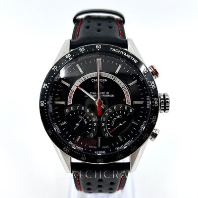 TAG HEUER CARERRA CALIBRE LAPTIMER LEATHER & STEEL BRACELETS - WatchCraze.com.au
