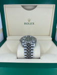 2022 ROLEX DATEJUST GREEN DIAL 41MM 126334 - WatchCraze.com.au