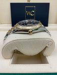 2022 ROLEX DATEJUST 41MM ROLESOR YELLOW GOLD & OYSTERSTEEL BLACK DIAL 126333 - WatchCraze.com.au