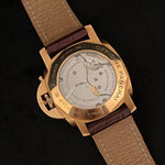 LUMINOR PANERAI PAM289 GMT ROSE GOLD 2012 - WatchCraze.com.au