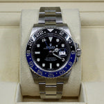 2018 ROLEX GMT MASTER II 40MM BATMAN 116710BLNR - WatchCraze.com.au