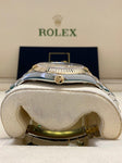 ROLEX DATEJUST 41MM GOLD DIAL w/ DIAMONDS 2022 126333 - WatchCraze.com.au