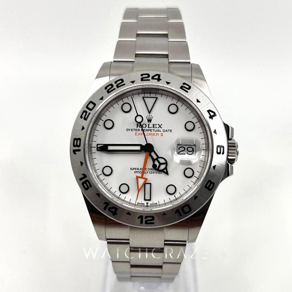 2021 ROLEX EXPLORER II POLAR 42MM 226570 - Main Image