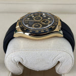 2023 ROLEX DAYTONA OYSTERFLEX YELLOW GOLD BLACK DIAL DIAMOND MARKERS 40MM 116518LN