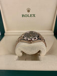 ROLEX DAYDATE ROSE GOLD CHOCOLATE DIAL - WatchCraze.com.au