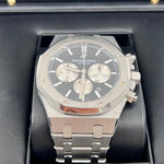2019 AUDEMARS PIGUET ROYAL OAK 41MM BLACK DIAL CHRONOGRAPH 26331ST - WatchCraze.com.au
