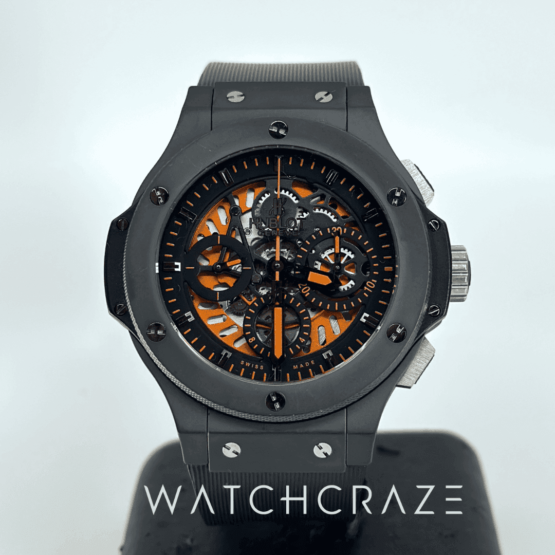 Hublot Big Bang Aero All Black Orange 44mm 310.CI.1190.RX.AB010 WatchCraze