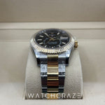 2020 ROLEX SKY-DWELLER TWO TONE BLACK DIAL 326933