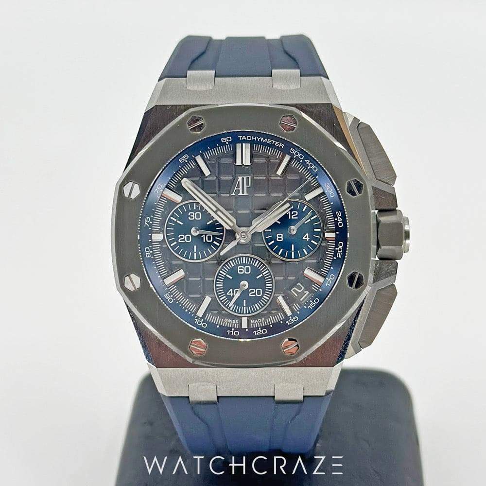 2021 AUDEMARS PIGUET ROYAL OAK OFFSHORE CHRONOGRAPH TITANIUM 43MM 26420TI.OO.A027CA.01