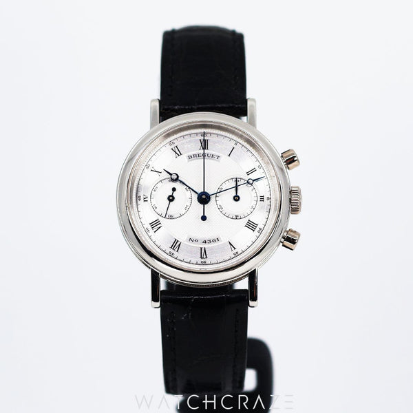 2020 BREGUET CHRONOGRAPH PLATINUM 36MM 3237PT (Transitional Dial)