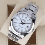 2023 ROLEX DATEJUST WHITE DIAL 41MM 126300
